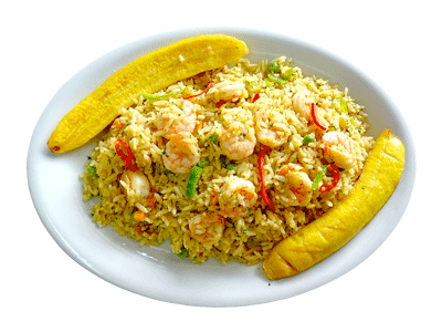 Arroz con camarón